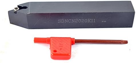 1PCS SDNCN 2020K11 פלדה סגסוגת CNC מחזיקה מחזיק סיבוב מפנה מחזיק משעמם מוט משעמם עבור DCMT11T3, קוטר שוק 2020 ממ,