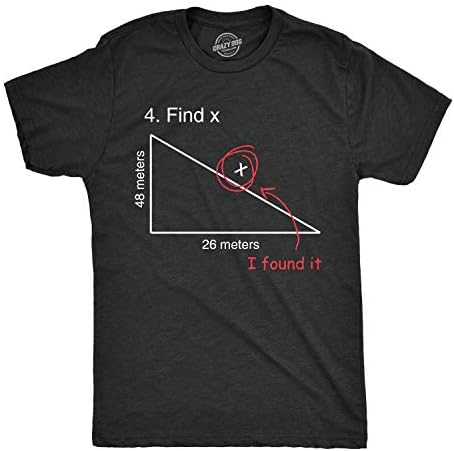 מצא חולצת x מצחיק אומר מורה למתמטיקה גרפי גרפי סרקסטי חידוש אבא בדיחה