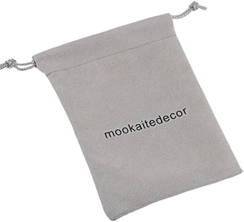 צרור Mookaitedecor - 2 פריטים: 7 סט גבישי צ'אקרה, אבן דאגה אגודל וערכות אבני דקל מלוטשות למדיטציה, איזון וריפוי רייקי