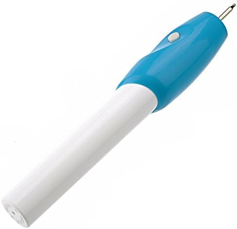 כלי חריטה חשמלי נייד כלי גילוח חרט עט כחול לבן