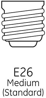 תאורת ג ' נרל אלקטריק 99202 צורה קלאסית למטרות כלליות חלבית 21 אור יום הוביל 16 וואט , בסיס בינוני 1520 לומן, 3 ספירה
