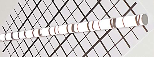 1 מחשב 5/8 קוטר איקס 12 אינץ ארוך ברור אקריליק פרספקס פייברגלס פלסטיק מוט - .625 קוטר - 15.9 מ מ