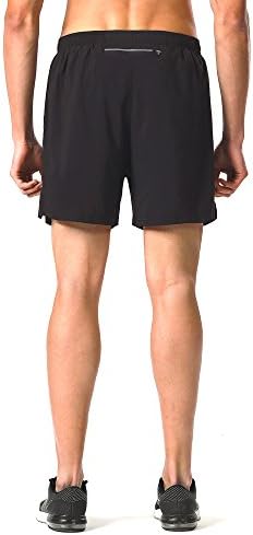נביסקין גברים של 5 אינץ מכנסי ריצה קל משקל מהיר יבש אימון מכנסיים רוכסן כיס