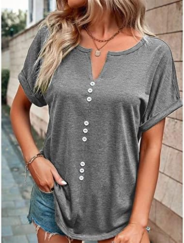 חולצת חולצה חולצה לחולצה של נשים נושאות לבנות שרוול קצר רגיל קיץ סתיו סתיו כפתור למטה בגדים טרנדיים 4D