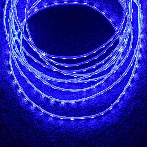 סופר צר אטום למים IP67 3 ממ רצועות אור LED כחולות רחבות