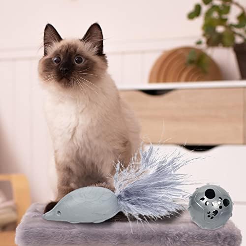FAKEME TEAP CAT PET PET CAT TOY חתלתול משחק מרדף אחר צעצוע חתלתול אינטראקטיבי