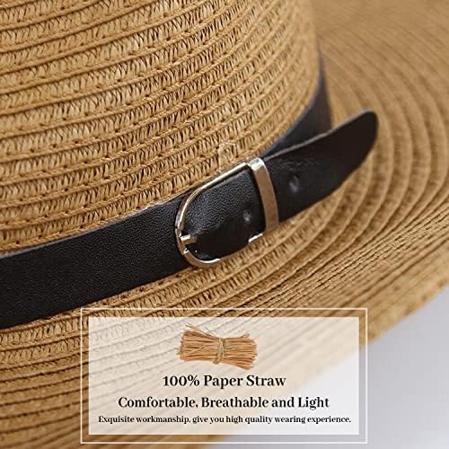 גברים רחב שולי קש כובע, איש קיץ חוף שמש כובע עד50+, שמש-מוגן קש כובעי עבור גברים
