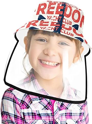 כובע מגן למבוגרים עם מגן פנים, כובע דייג כובע אנטי שמש, עוגן בסגנון וינטג '