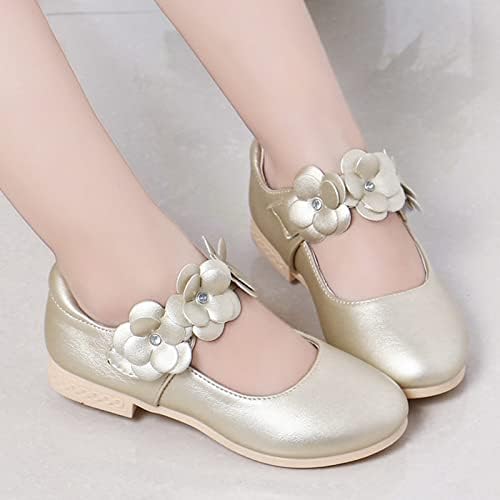 נעלי פעוטות של Zanjkr נעלי עור לבנות נעלי קשת נעלי נסיכה נעלי ביצוע נעליים נעלי מים ילדים