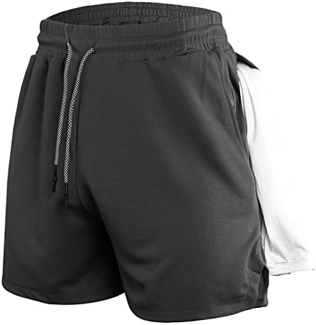 Maiyifu-GJ אימון לגברים מגבת מגבות מכנסיים קצרים מפעילים אימונים כושר מכנסיים קצרים אתלטים