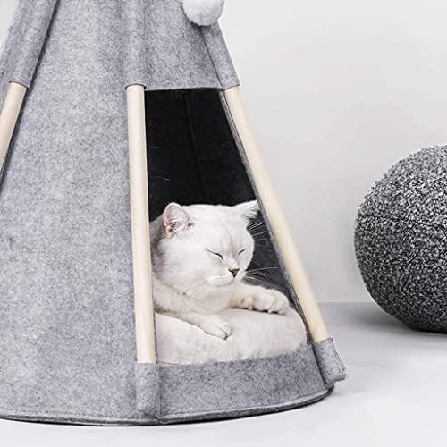 מרגיע מיטה לחיות מחמד חורף חם מיטה לחיות מחמד הרגיש אוהל מתקפל קטן חתולי אוהל בית חתלתול עבור כלב סל מיטות חמוד חתול מחמד