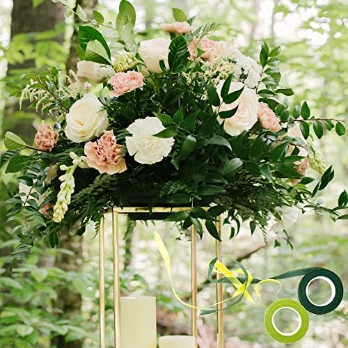 4 חתיכות כלוב קצף פרחוני לכלוב פרח רגיש, מחזיק פרחים עם קצף פרחוני לקשת פרחים טריים סידור וקישוטים לחג חתונה