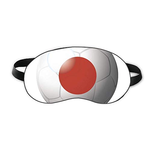 יפן דגל לאומי כדורגל כדורגל שינה מגן עיניים רך לילה כיסוי גוון כיסוי עיניים
