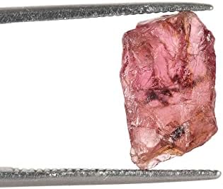 Gemhub ריפוי קריסטל מחוספס AAA+ אבן גרנט אדומה קטנה 2.85 סמק. אבן חן רופפת לעטיפת תיל,