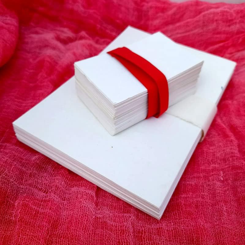 ניירות סיפון 300 גרם מדפסת עבה מדפסת עבה בעבודת יד מלאי נייר מדפסת נייר גודל 8.3x11.7 חבילה של 20 שנהב לבן