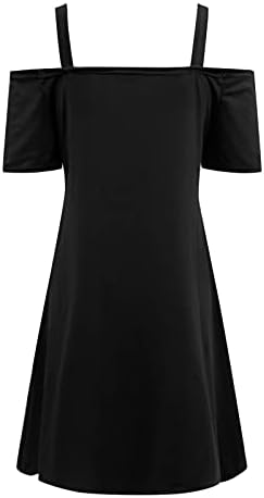ויטונג נשים של קצר שרוול שמלות אופנה מזדמן עם צווארון שמלות רצועת גב פתוח שמלה רופף מקסי שמלה