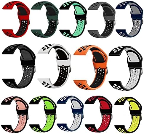 רצועת MGTCAR עבור 20 22 ממ של להקת שורש כף היד החכמה אוניברסלית של צמיד Sport Sport Watchband