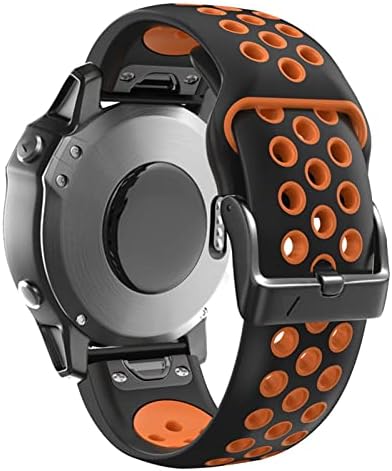 Makee Silicone Quick Release Strap fand for Garmin Fenix ​​7x 7 Watch Easyfit Band Wrist 26 22 ממ רצועה