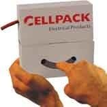 Cellpack 127106 צינור כיווץ חום ללא דבק כחול 3 ממ קצב התכווצות 3: 1 15 מ '