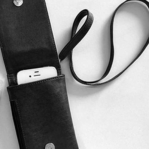 מכשיר חוגג את ארנק הטלפון של קרנבל ברזיל ארנק תלייה כיס נייד כיס שחור