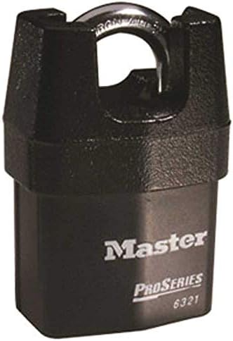 Master Lock 6321 Proseries מנעול, 1 x 2.1 x 4 , שחור