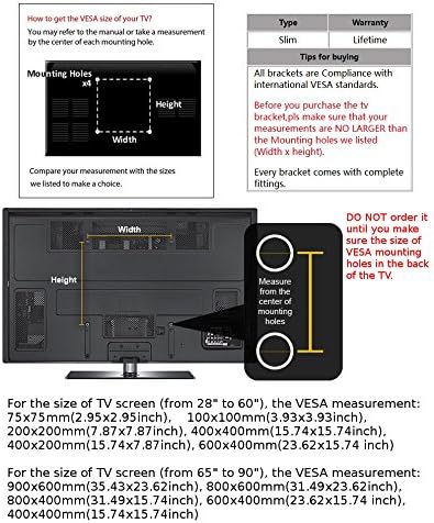 CK Global Global Profile Tilt Tilt Tilt Slacket Mountet עם רמת רוח מובנית עבור LG TV 47 אינץ 'דגם: 47LN5750.
