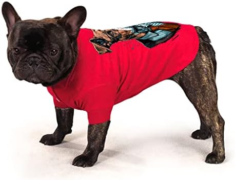 חולצת פולו כלבים של בעלי חיים - חולצת טריקו כלבים חמודה - בגדי כלבים מגניבים לעיצוב - לבן, L