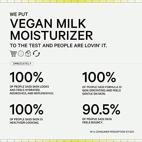 איפור חלב קרם לחות חלב טבעוני - תערובת חלב מדברית לעור רך וחלק יותר - 0.53 אונקיות
