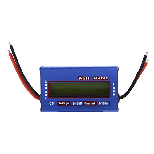 1PC RC WATT METER DC 60V/100A Analyzer Analyzer Digital LCD Balance Buder Collece Chocker Watt Walt Volt amp Meter