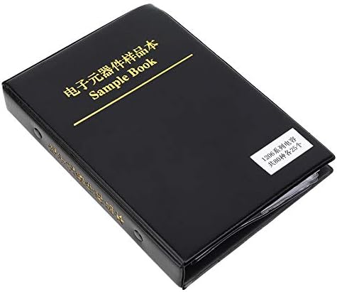 רכיבי אלקטרונים של FTVogue ספר דוגמאות, 1206 סדרה 80 קיבולי ערך ספר מדגם, קיבול