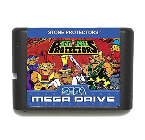 מגני אבן NTSC רק כרטיס משחק MD רק 16 סיביות עם תיבת קמעונאות עבור Sega Mega Drive/ Genesis