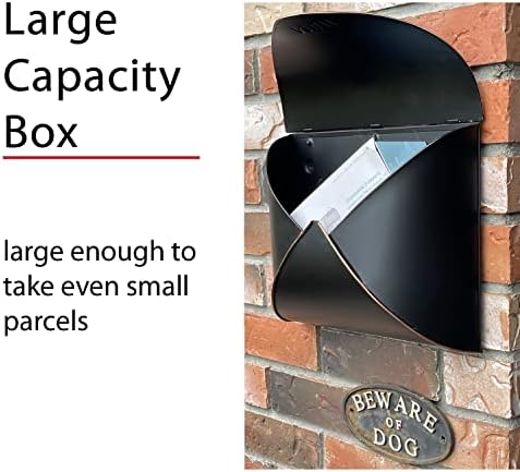 תיבת דואר מתכת רכוב על קיר NAC