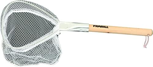 Frabill 3048 Baitwell Net 7 x 6 D Hoop - 8 עץ קבוע, Multi