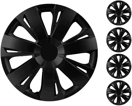 סט קופרי של כיסוי גלגלים בגודל 15 אינץ '(Hubcap, Snap-On-On, Toyota Toyota