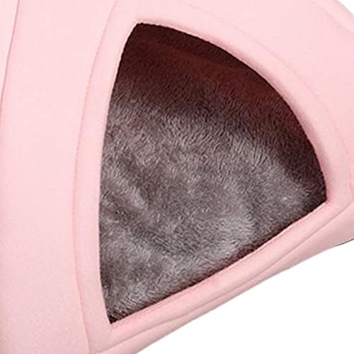 2 פעמים חתול בית חם כלב אוהל עצמי התחממות לא להחליק תחתון מפנק קן מערת מיטה לחיות מחמד עבור חתלתול מקורה חתולים קיטי