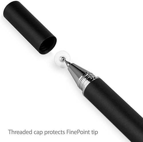 עט חרט בוקס גרגוס תואם למיקרו-נופך של -320p-A1-חרט קיבולי של Finetouch, עט חרט סופר מדויק למיקרו-נוך -320p-A1-סילון שחור