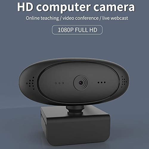 מצלמת אינטרנט 1080,חבר והפעל מצלמת מחשב לשיחות וידאו, עם מצלמת אינטרנט מובנית למחשב לשיחות וידאו לשיחות ועידה