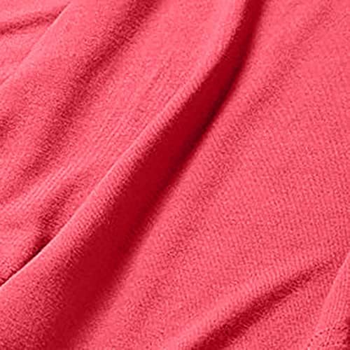 חולצת חולצה של Comigeewa לחולצת נשים לנשים סתיו סתיו שרוול קצר 2023 בגדים קרוואק כותנה כותנה חולצה טרקלין בסיסית