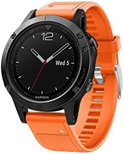 Ienyu Sport Silicone Watchband רצועת כף היד עבור Garmin Fenix ​​6x 6S Pro 5x 5S 5S Plus 3 3HR 20 22 26 ממ