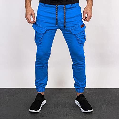 מכנסי מטען של פיררו לגברים רגועים מתאימים למכנסיים טקטיים ברגליים ישר מטיילים מכנסיים אתלטים חיצוניים