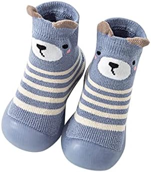 בנות תינוקות בנות בעלי חיים מצוירים גרביים נעליים פעוטות צמר גרבי רצפה גרביים ללא להחליק נעלי ספורט תינוקות