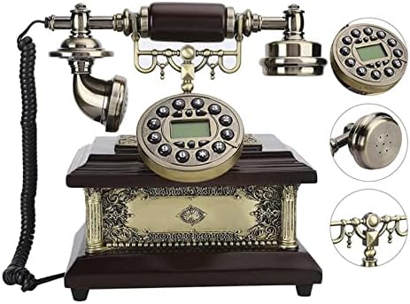 טלפון רטרו טלפוני קווי שרף עתיק וינטג