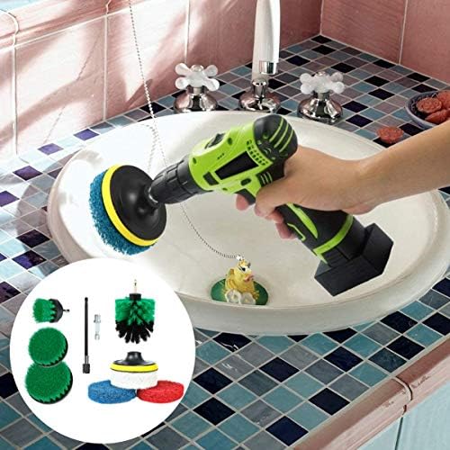 FAVOMOTO Electric Scrubber Electric Scrubber 18 pcs Power Drill Scrubber Brush Drill Brush for Cleaning Drill Brush Attachments