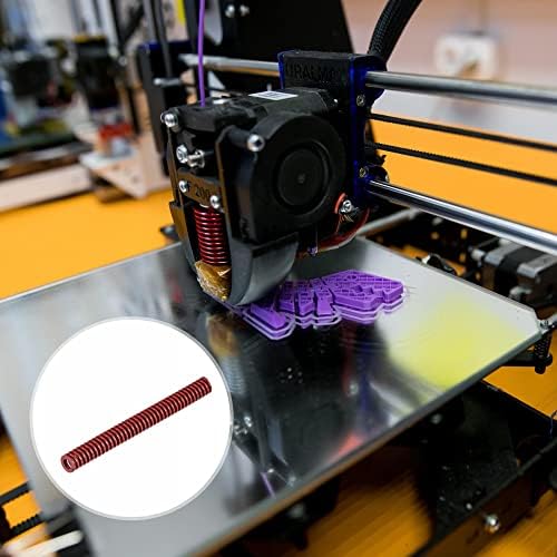 מדפסת תלת מימד של UXCell 3D קפיץ, 2 יחידות 10 ממ OD 100 ממ אורך חותמת ספירלה בינונית דחיסת עומס קפיצים למות למדפסת תלת מימדית
