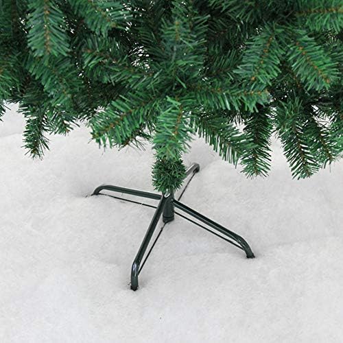 עץ חג המולד של Cywyq Premium צייר, עץ אורן מלאכותי לחג המולד עם רגלי מתכת מוצקות עץ מלא מושלם לפנים וחוץ -ירוק