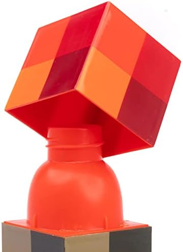 בקבוק מים Minecraft ירוק או אדום ילדים אספסוף לפיד ספל ספל ספל בקבוק 650 מל