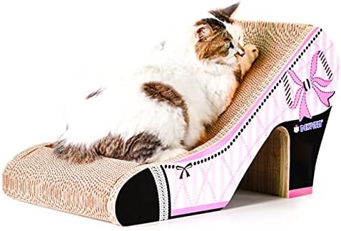 חתול המלטת עקב נעל בצורת גלי חתול מגרד לוח חתול טחינת טופר צעצוע חתול מדרון אספקת לשלוח חתול דשא