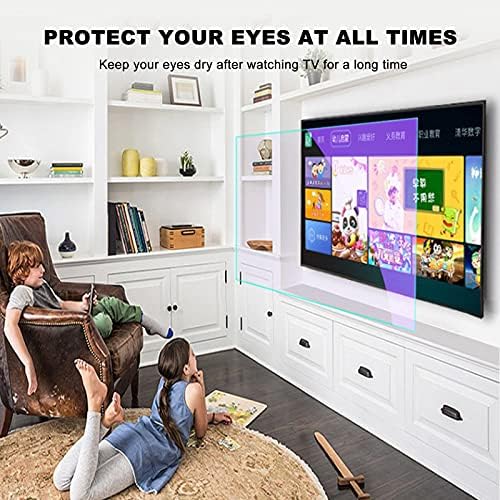 Kelunis Anti-Glare/Anti Light Light/Anti Scratch Tv Screen Modector, הקלה על עייפות עיניים, עבור Sharp, Sony, Samsung,