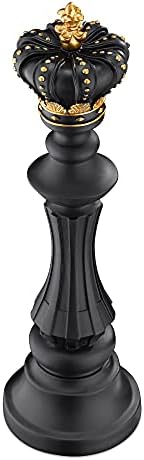 חתיכת עיצוב פסל שחמט של נבריס - פסל שרף דקורטיבי גבוה בגודל 16 - קישוט קישוט של דמות משחק גדול לבית, משרד,