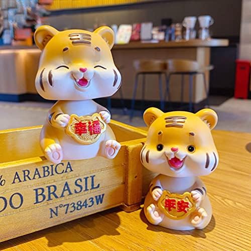 קיסנגל תפאורה ביתית פסלונים מיניאטוריים מיניאטוריים סיני ראש השנה צלמיות 2022 דמויות חיה צעצועים
